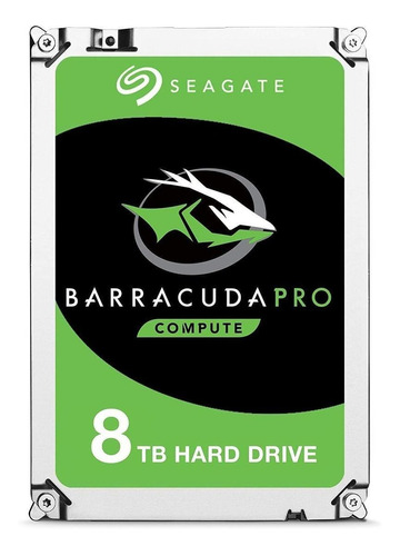 Imagen 1 de 2 de Disco duro interno Seagate Barracuda ST8000DM005 8TB verde