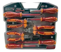 Comprar Jogo 3 Alicates 1000v + Kit Chaves Fenda Phillips 5 Pçs