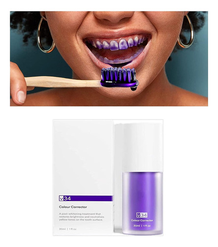 Corrección De Color, Blanqueamiento Dental Morado, Eliminaci