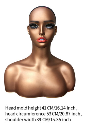 Busto De Cabeza De Maniquí Realista, Cabeza De Maniquí B
