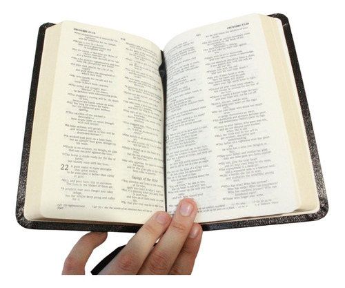Bible Pocket Size Holman Leather Biblia De Lujo En Ingles 