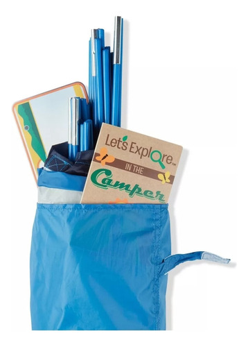 Para Niños Tipo Camper Melissa & Doug 120x78x100 Cms Color Azul