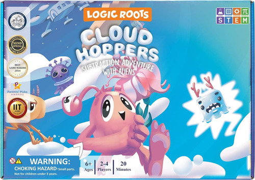 Juego De Suma Y Resta Logic Roots Cloud Hoppers - Divertido