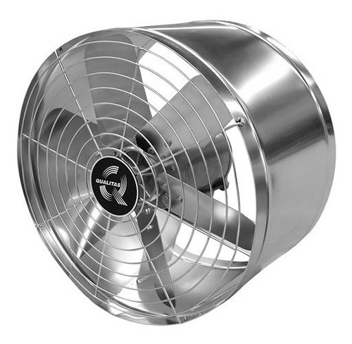 Exaustor Axial Eq500 M4 Em Aço Inox Motor Com Proteção Ip 54