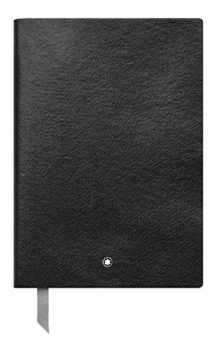 Montblanc - Cuaderno Hoja Cuadro, Con Encuadernación De Piel