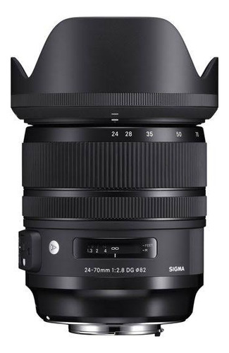 Lente  Sigma 24-70mm F/2.8 Dg Os Hsm Para Canon Ef ...