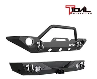 Defensas - Tidal Rear+ Front Bumper With Winch Plate & Fog L