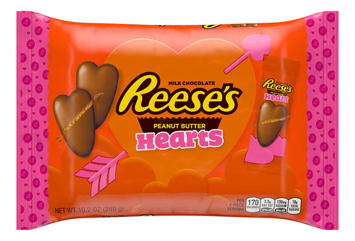 Reese's Milk Chocolate Peanut Butter Hearts Candy, Da De San