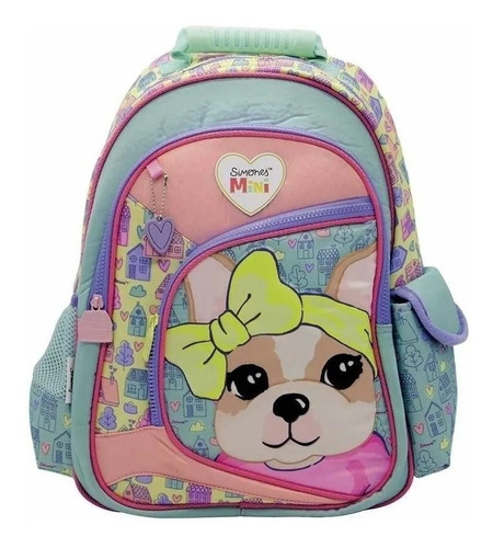 Imagen 1 de 1 de Mochila Simones 16 Pulgadas Espalda Escolar Jardin