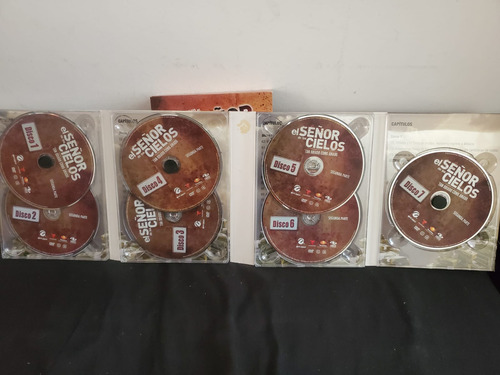 Dvd Serie El Señor De Los Cielos Temporadas 1 Y 2 1° Parte (Usado)