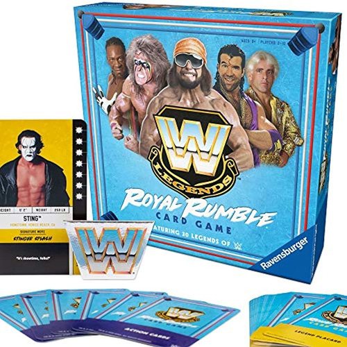 Juego De Cartas Para Niños Y Adultos -30 Leyendas Wwe!