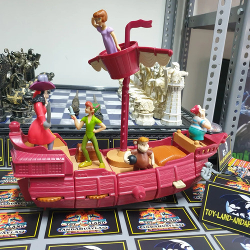 Mcdonald's Barco De Peter Pan Completo Operativoperfecto