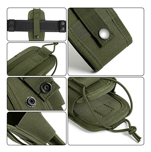 Soporte De Radio Táctico, Funda De Radio Molle, Funda De Rad