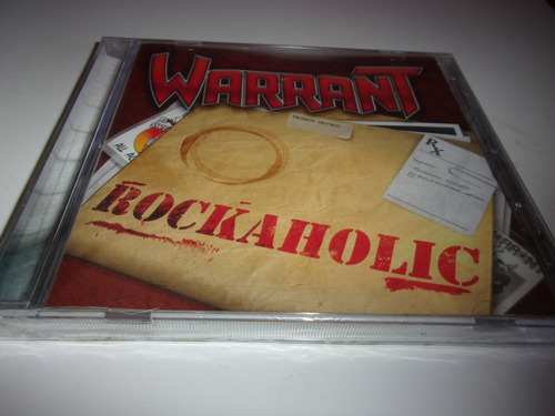 Cd Warrant Rockaholic Nuevo Arg 32c