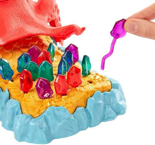 Juego De Mesa Pulpo La Fortuna+gemas Colores Mattel Juguete