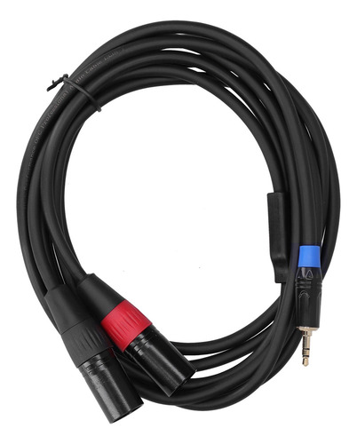 Amb Conector De Áudio Estéreo Macho De 3,5 Mm Para 2 Xlr