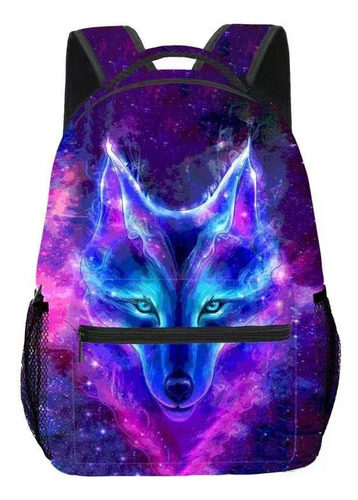 Mochila Wolf Galaxy Sky Kids, Bolsa De Día Para Hombre, Muje