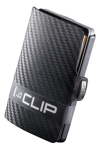  I-clip® Billetera Clip Color Negro Original
