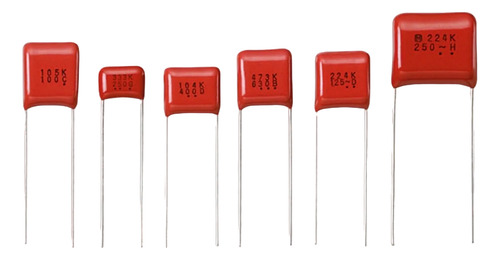 Capacitor Polipropileno 0.015uf 15nf X 1600v Pack X2