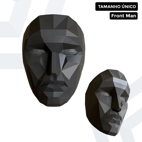 Máscara Front Man Lider Serie Round 6 Netflix Envio Imediato