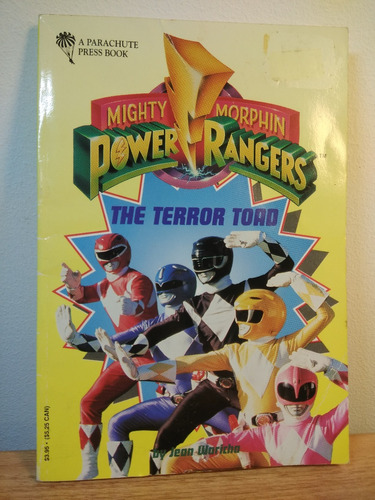 Power Rangers Libro The Terror Toad Aprender Ingles