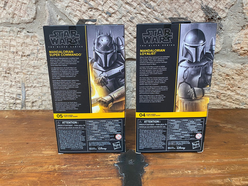 Star Wars Black Series Mandalorian Super Comando Loyalist (Usado)