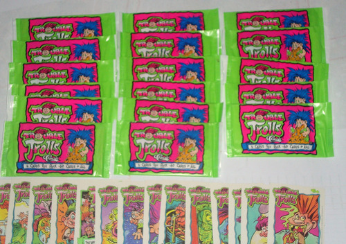 Sobres De Estampas Trouble Trolls (mr2023) (Usado)