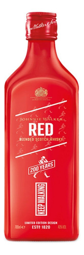 Whisky Johnnie Walker Red Label Edición 200 Años 700ml      