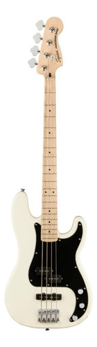 Bajo Eléctrico Squier Precision Bass 4 Cuerdas En Cuot Color Olympic White Orientación De La Mano Diestro