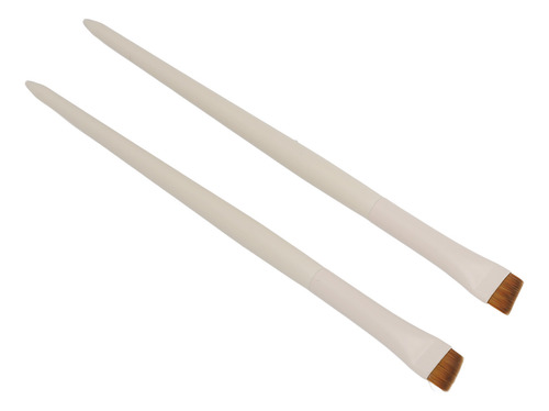2 Piezas Cepillo De Ceja Angular Maquillaje Profesional