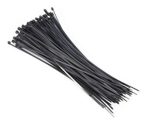 Precintos Black Jack Negros 180 X 4,6 Mm Set X 100 Unidades