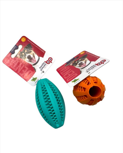 Juguete Pelota Rugby Dental 9cm Bestia Peluda