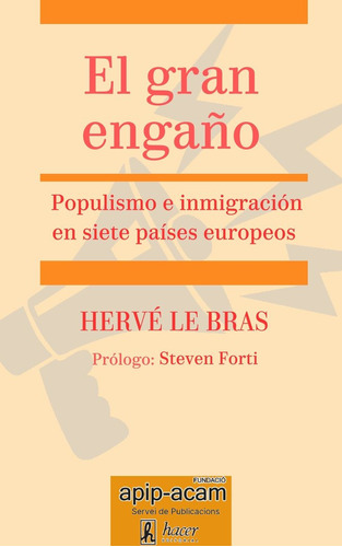 Libro El Gran Engaã±o - Le Bras, Hervã©