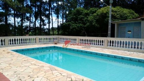 Chácara Residencial/comercial À Venda, Ideal Para Pousada, Alpes Das Águas, São Pedro. - Ch0052
