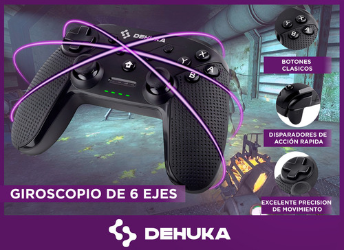 Imagen 6 de 7 de Joystick Inalambrico Compatible Nintendo Switch Oled Y Lite, Android, Pc