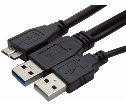 Cabo Y Usb 3.0 + Alimentação Para Hd De Notebook