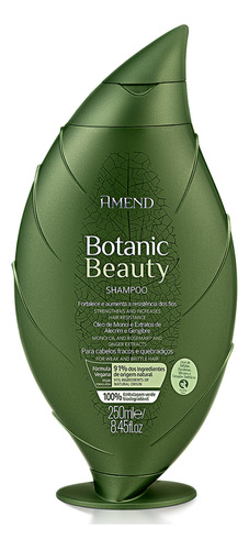 Shampoo Oleo De Monoi Amend Botanic Beauty 250ml