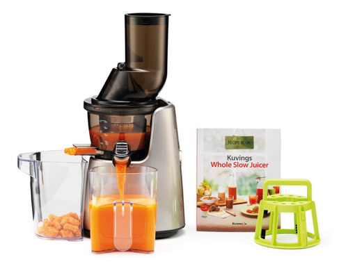 Extractor De Jugos Prensa Fría Domestico Plata Kuvings C7000