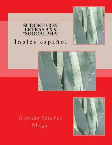 Libro: Sudoku Con Letras 9 X 9  Sudoalpha : Inglés Español (