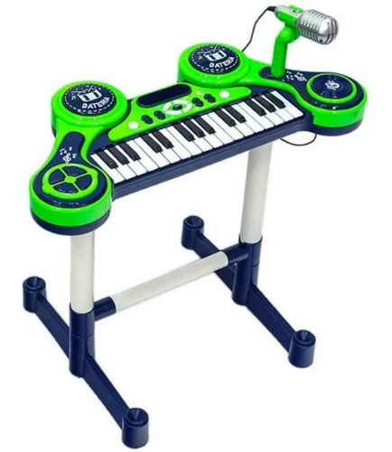 Piano Eletrônico Infantil Grande Show C/microfone Unik Toys