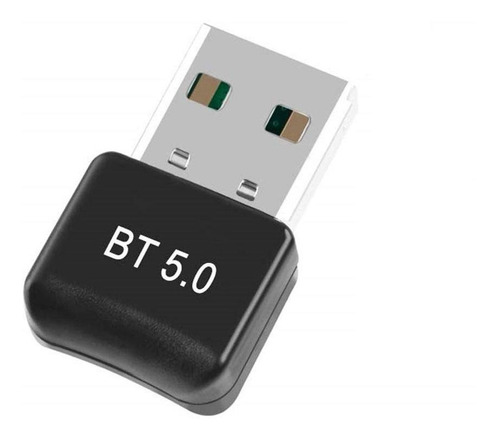 Adaptador Usb Para Bluetooth 5.0, Md9, Preto - 9208