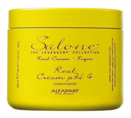 Alfaparf Salone Mascarilla Real Cream Ph 4 500 Ml