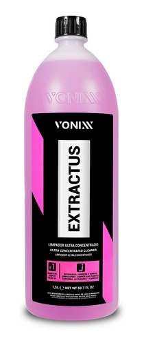 Limpador Ultra Concentrado Extractus Sensitive 1,5l Vonixx
