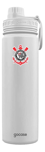 Garrafa Térmica Gocase Fresh Corinthians Escudo 650ml