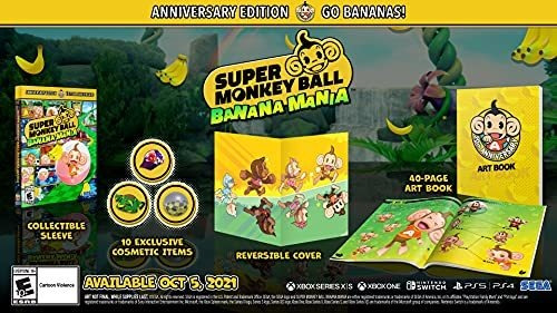 Super Monkey Ball Banana Mania Ps5 Anniversary Launch