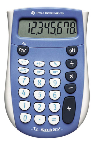 Texti503sv - Calculadora De Bolsillo Ti-503sv