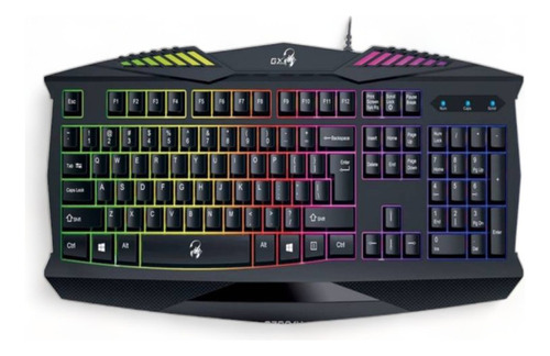 Teclado Gamer Alambrico Marca Genius Con Teclado Numérico