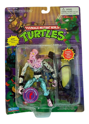 Tortugas Ninja Vintage Robotic Foot Soldier Tmnt 1994