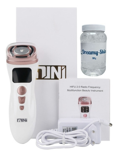 Mini Hifu Portátil Rejuvenecimiento Facial + Gel 500g
