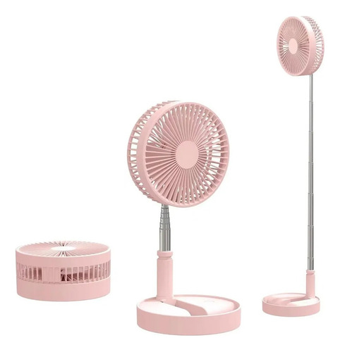 Mini Ventiladores De Piso Mesa Portatil Personal Recargable